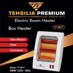 Tehsilia Premium TP 8877 Box Heater – Dual Power 400W/800W – Ultra-Efficient, Quiet & Portable Electric Room Heater