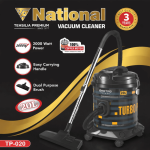 National Tehsilia Premium TP-020 Wet & Dry Vacuum Cleaner – 2000W Turbo Power – 20L Large Capacity & Blower Function